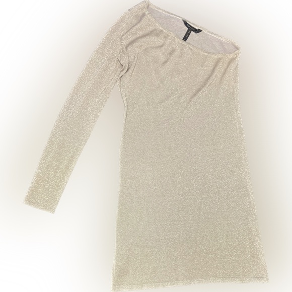 BCBC MaxAzria “Inya” Rose Gold Cocktail Bodycon Dress, medium - Picture 2 of 5